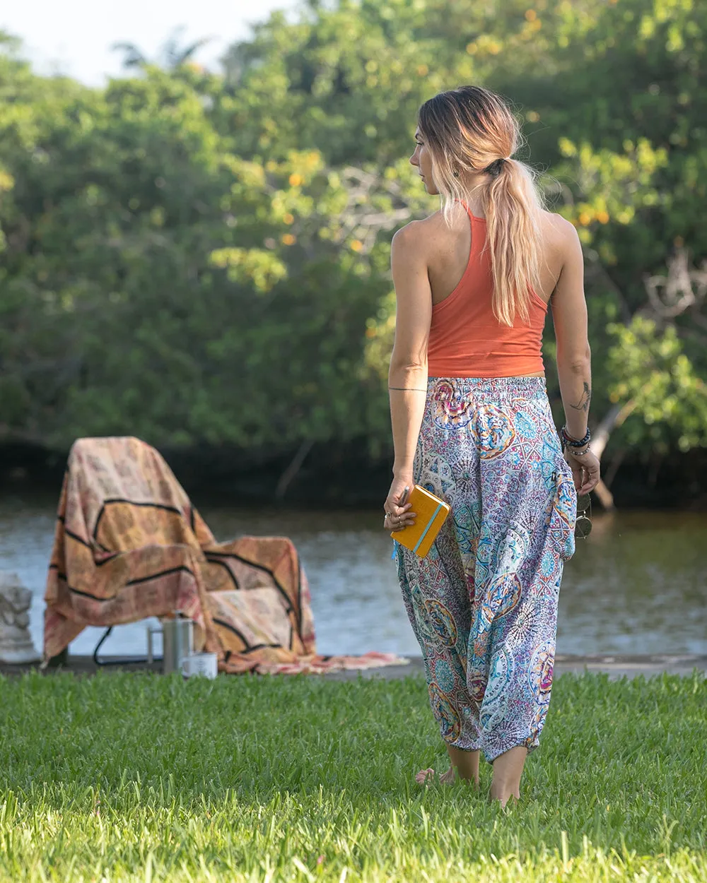 O.G. Print Harem Pants