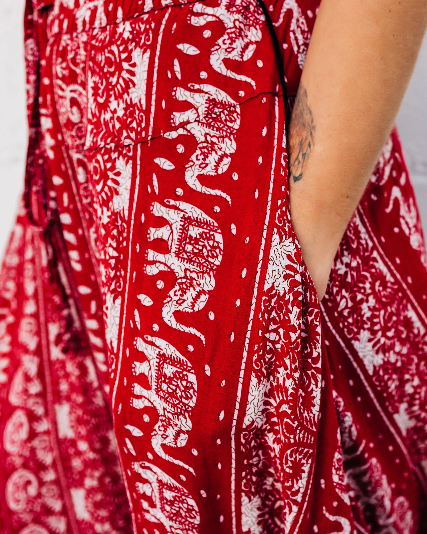 O.G. Print Harem Pants