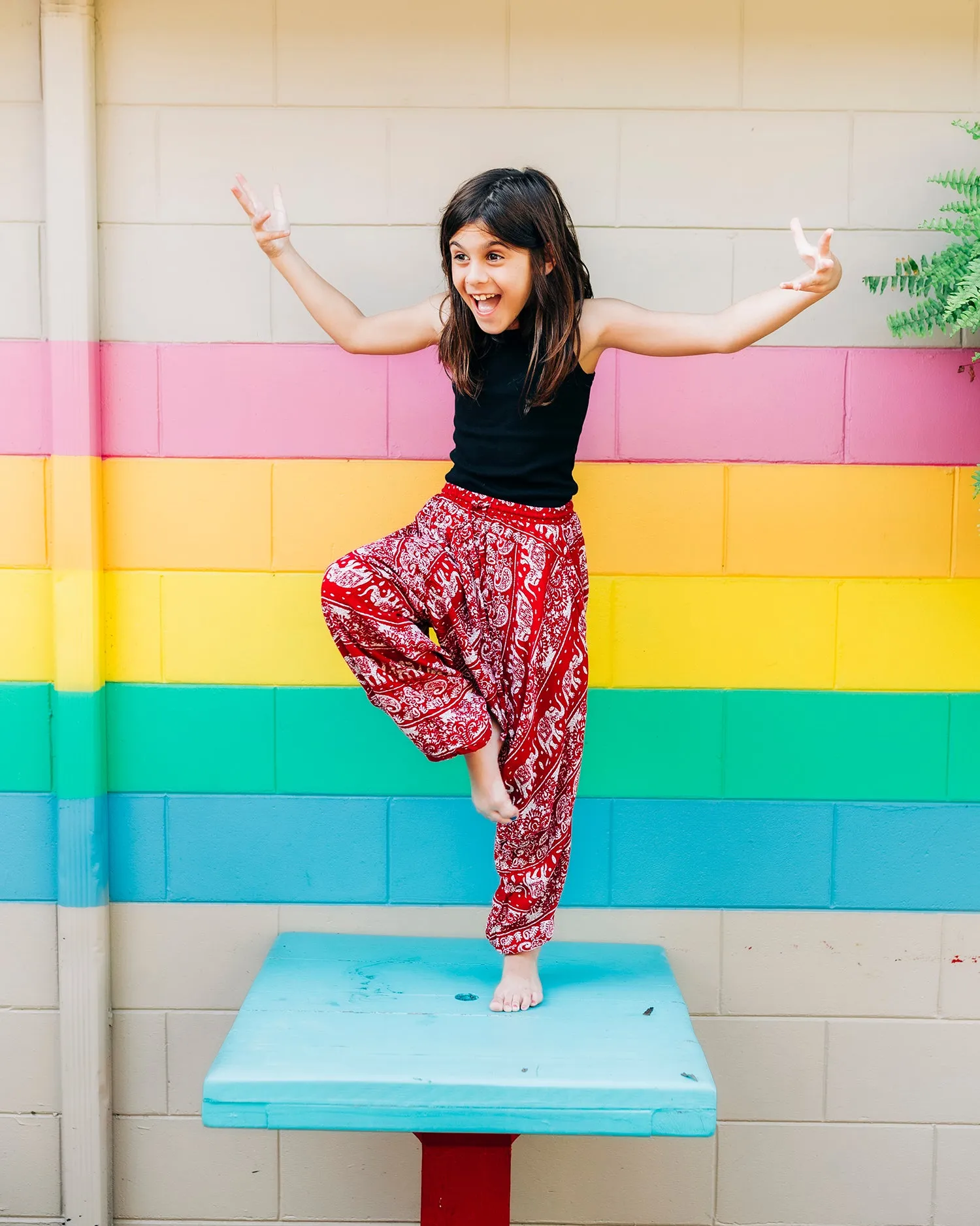 O.G. Print Harem Pants