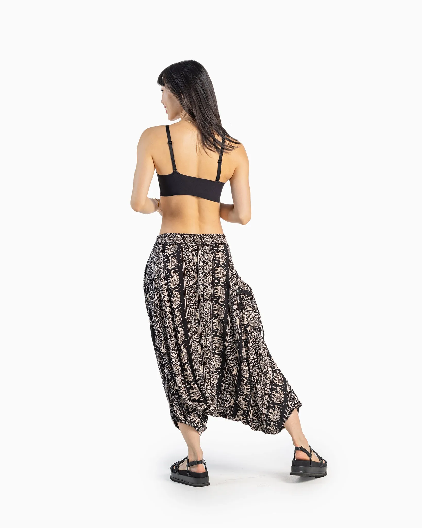 O.G. Print Harem Pants