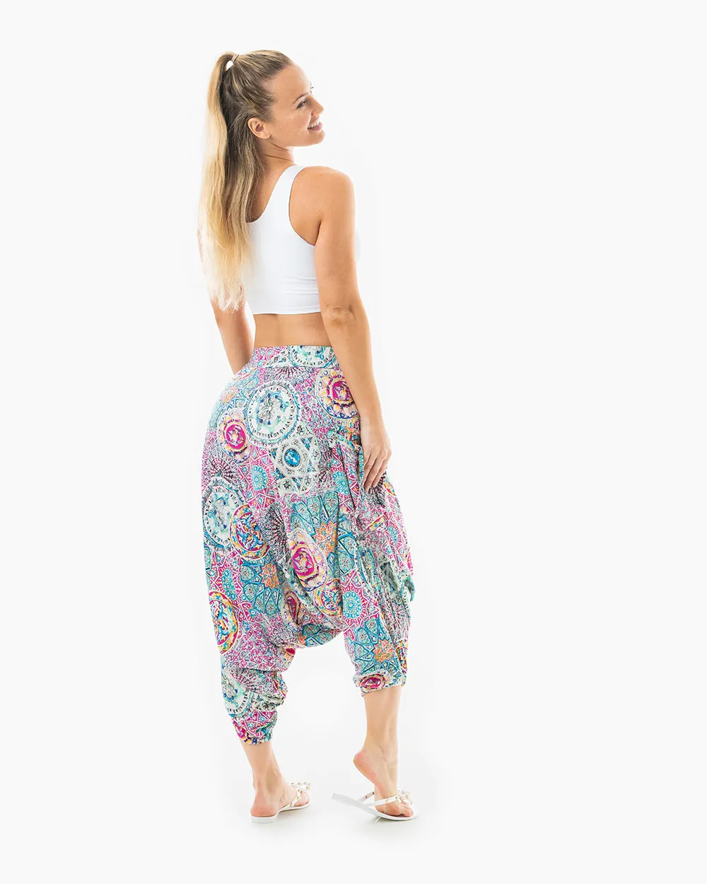 O.G. Print Harem Pants