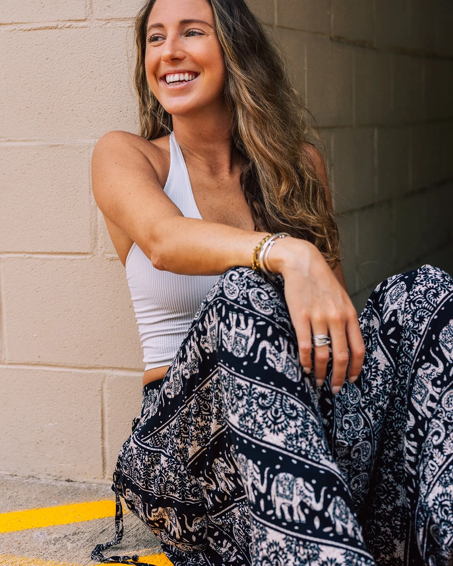 O.G. Print Harem Pants