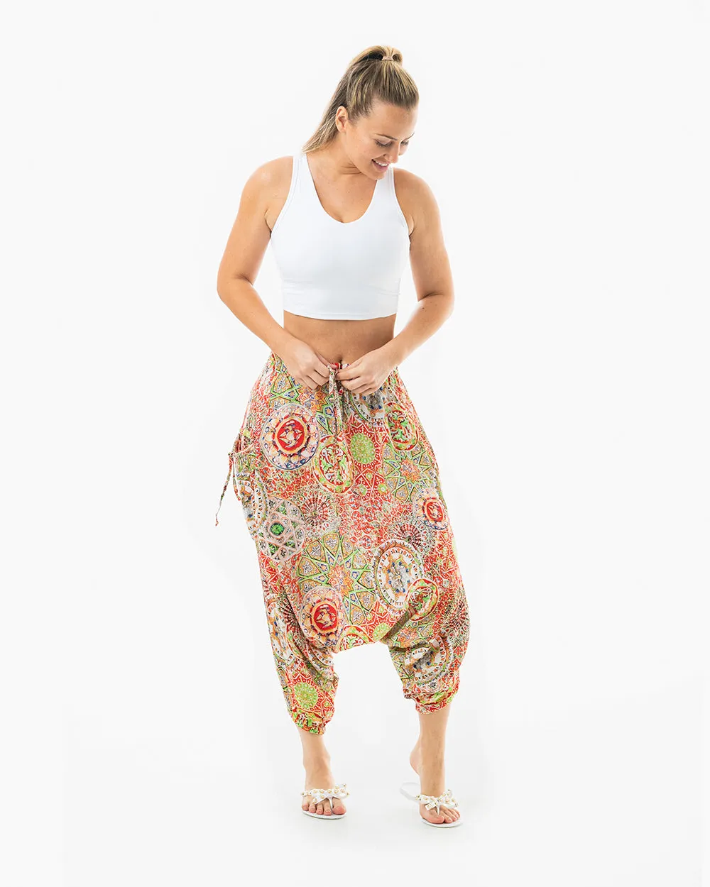 O.G. Print Harem Pants