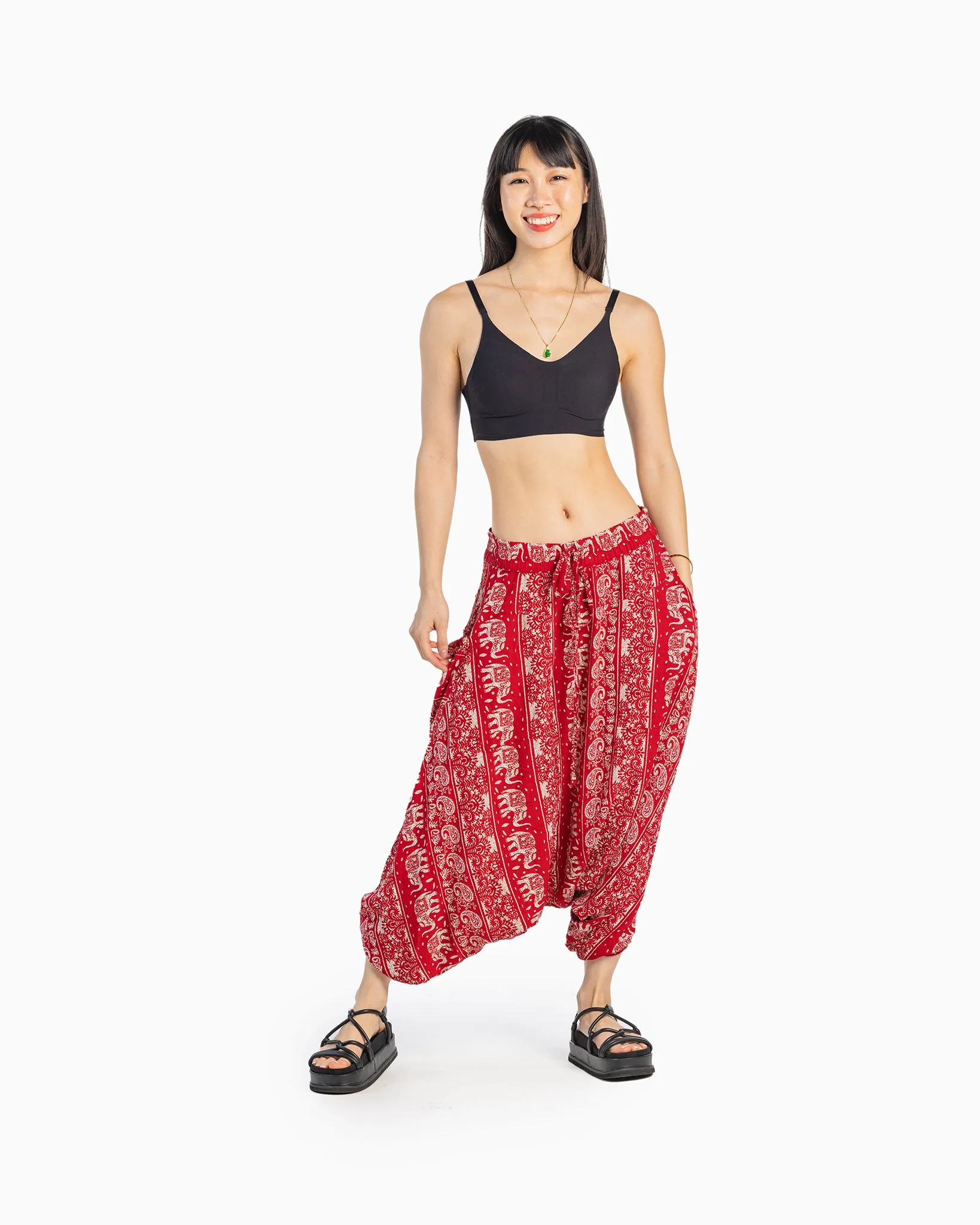 O.G. Print Harem Pants