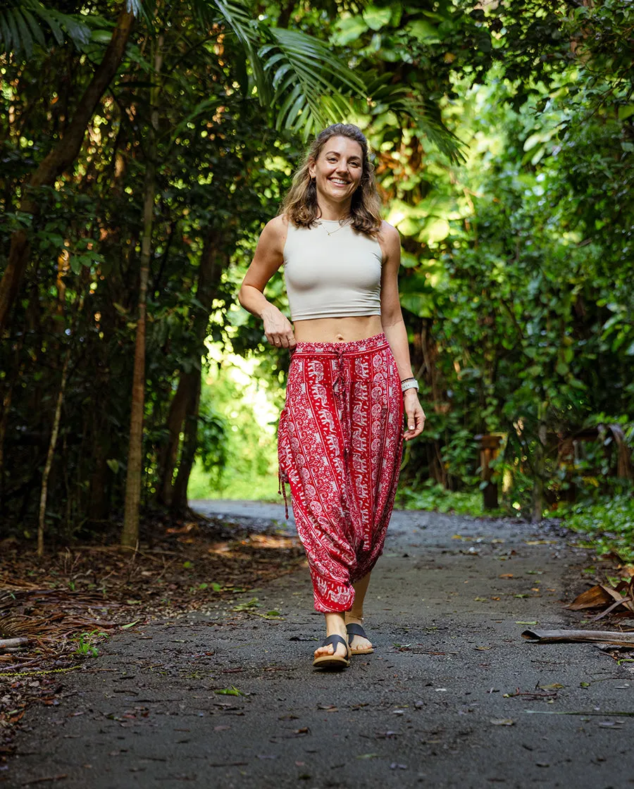 O.G. Print Harem Pants
