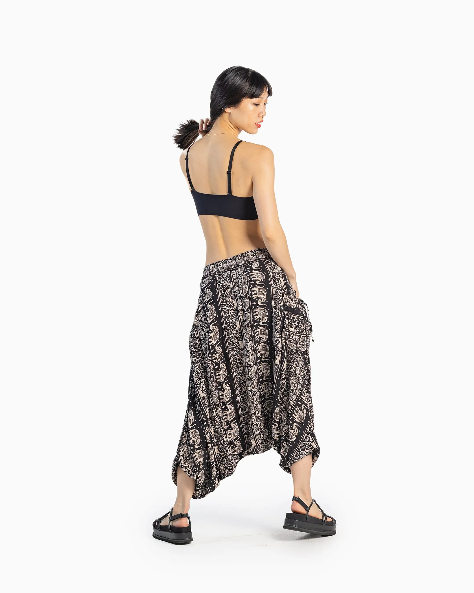 O.G. Print Harem Pants