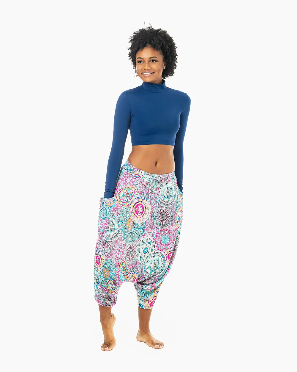 O.G. Print Harem Pants