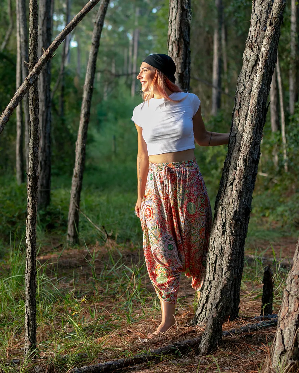 O.G. Print Harem Pants