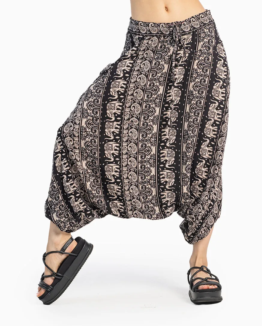 O.G. Print Harem Pants