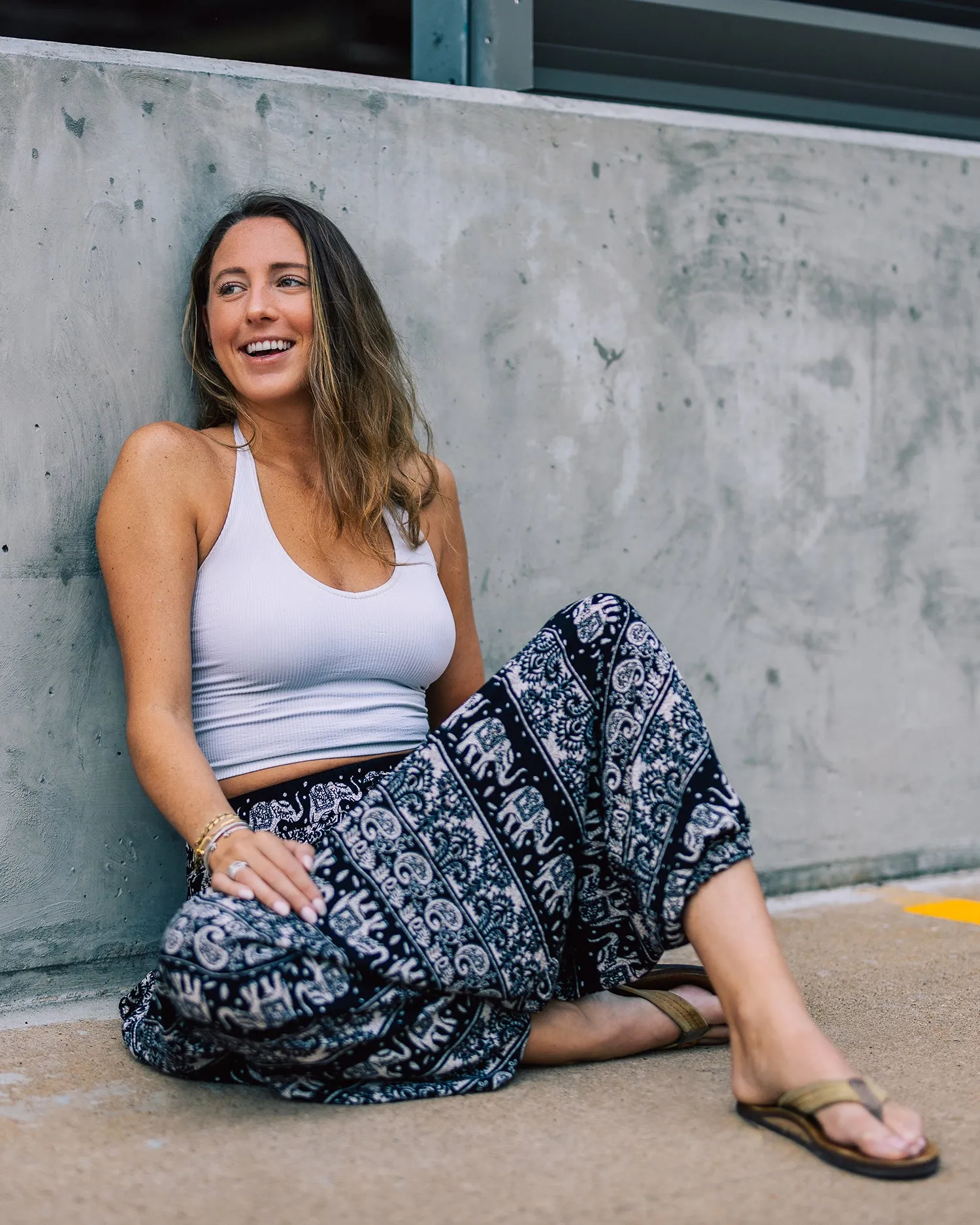 O.G. Print Harem Pants