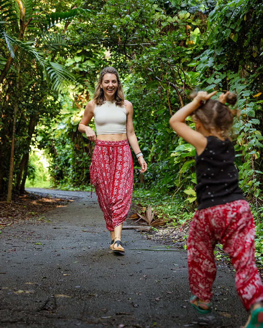 O.G. Print Harem Pants