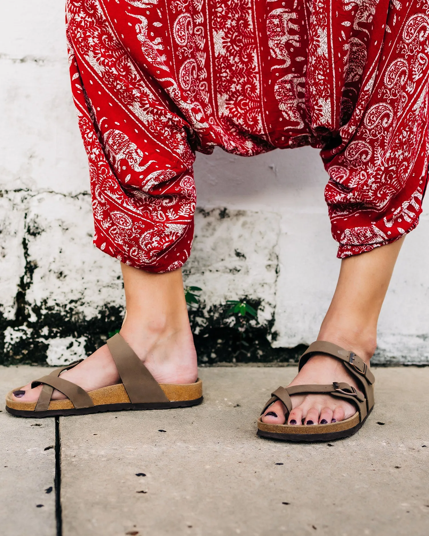 O.G. Print Harem Pants