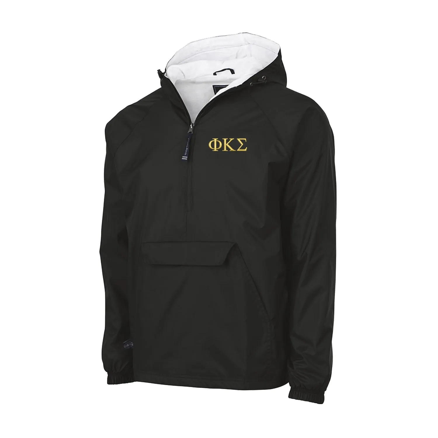 Phi Kappa Sigma Flannel Lined Windbreaker - Letters