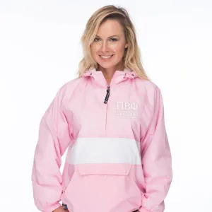 Pi Beta Phi Classic Striped Windbreaker - Lined