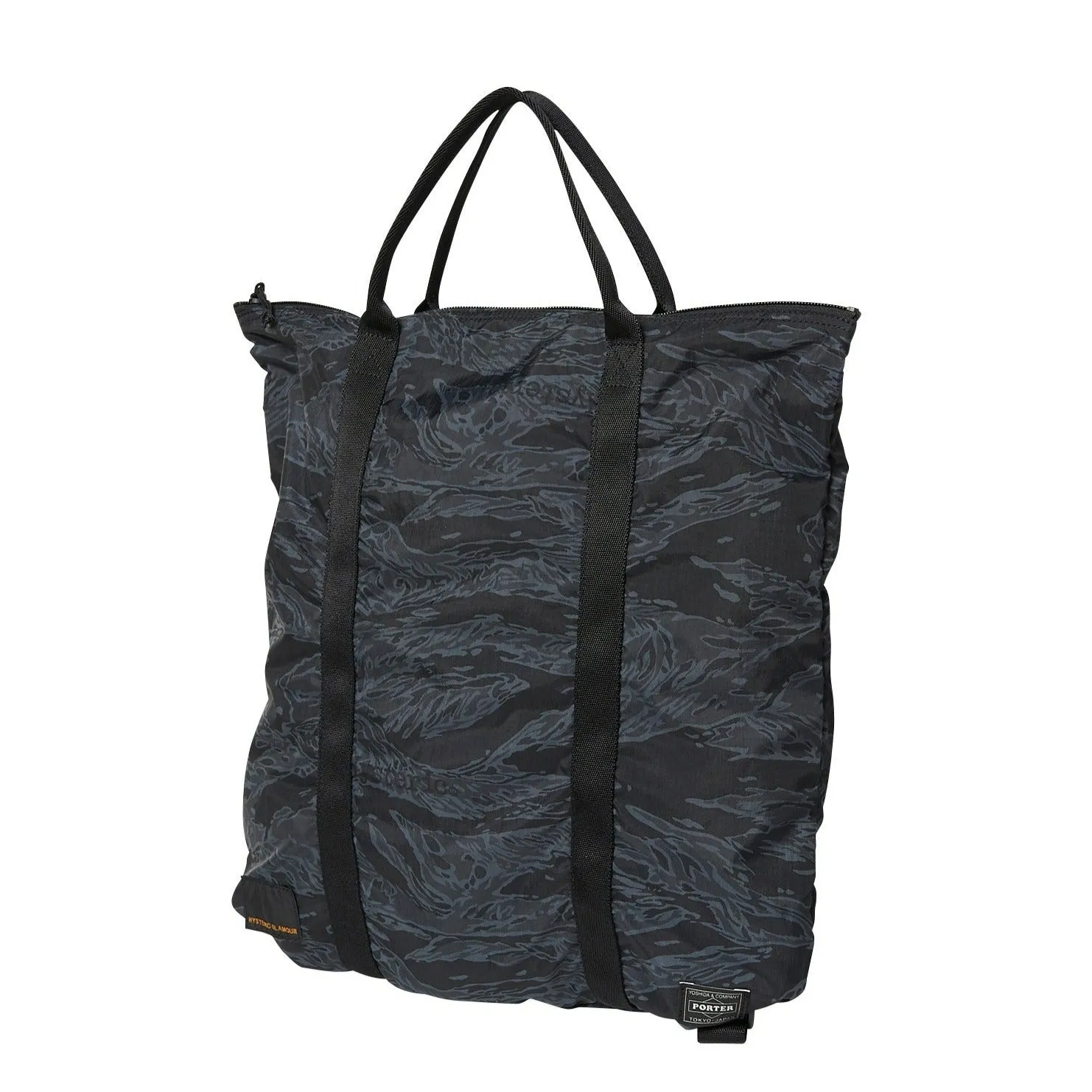 PORTER x HYSTERIC GLAMOUR TIGER CAMO 2WAY TOTE BAG