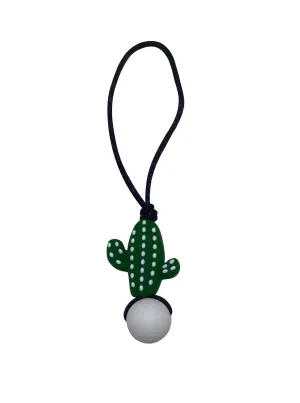Prickly Cactus zipper pull