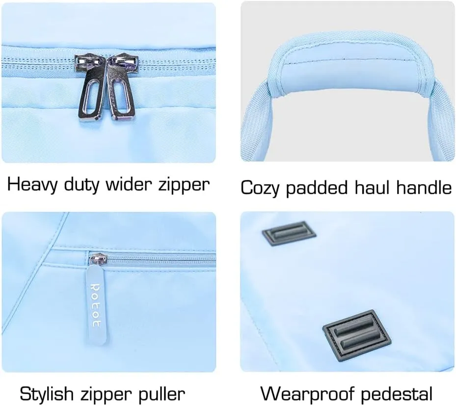 Professional Gym Waterproof Shoe Complete catalog Compartment Duffel Ultimate Getaways! Bag Weekend - for Feature-rich & Pocket Insulated