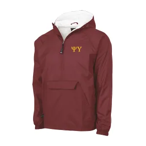 Psi Upsilon Lined Windbreaker - Letters