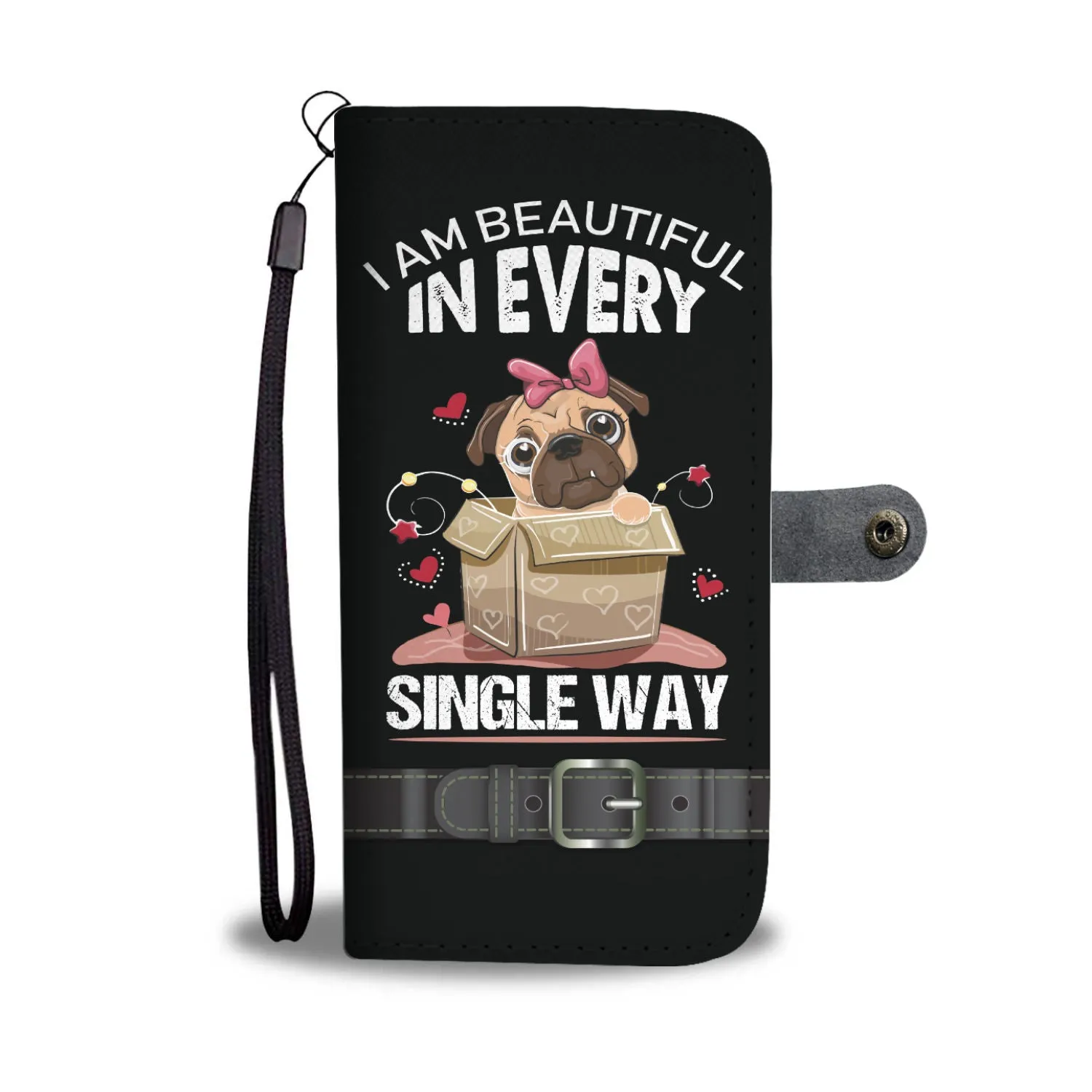 Pug - RFID Wallet Phone Case