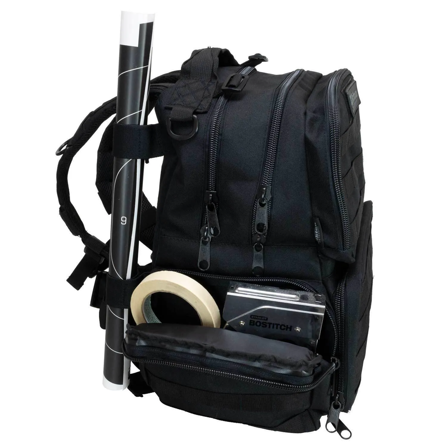 Range Backpack With Three Removable Pistol Pouches