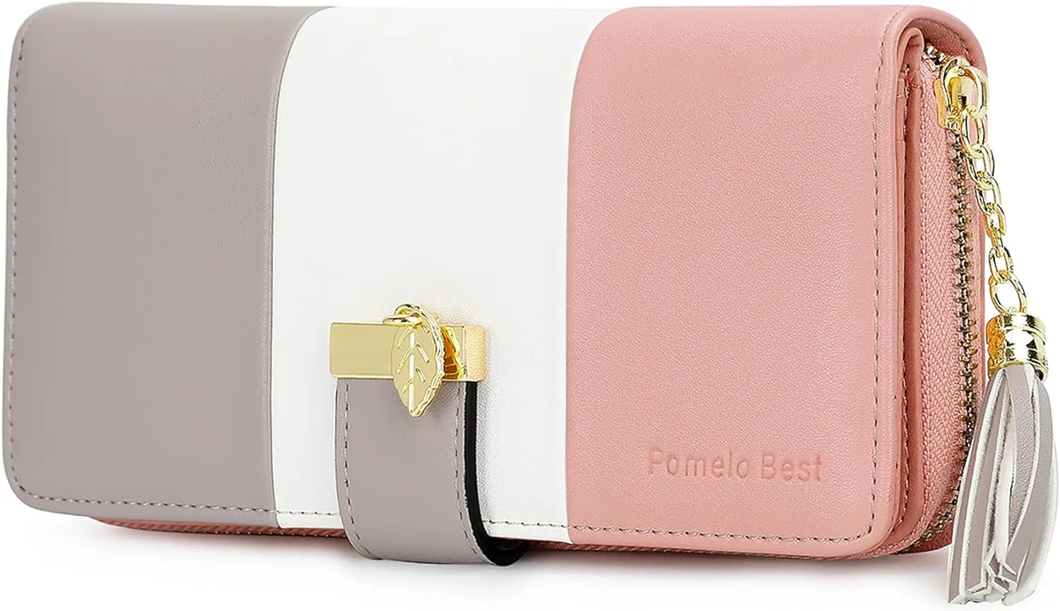RFID Blocking large storage capacity Womens Wallet