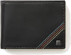 Rip Curl Surf Revival RFID All Day Mens Wallet Black Leather