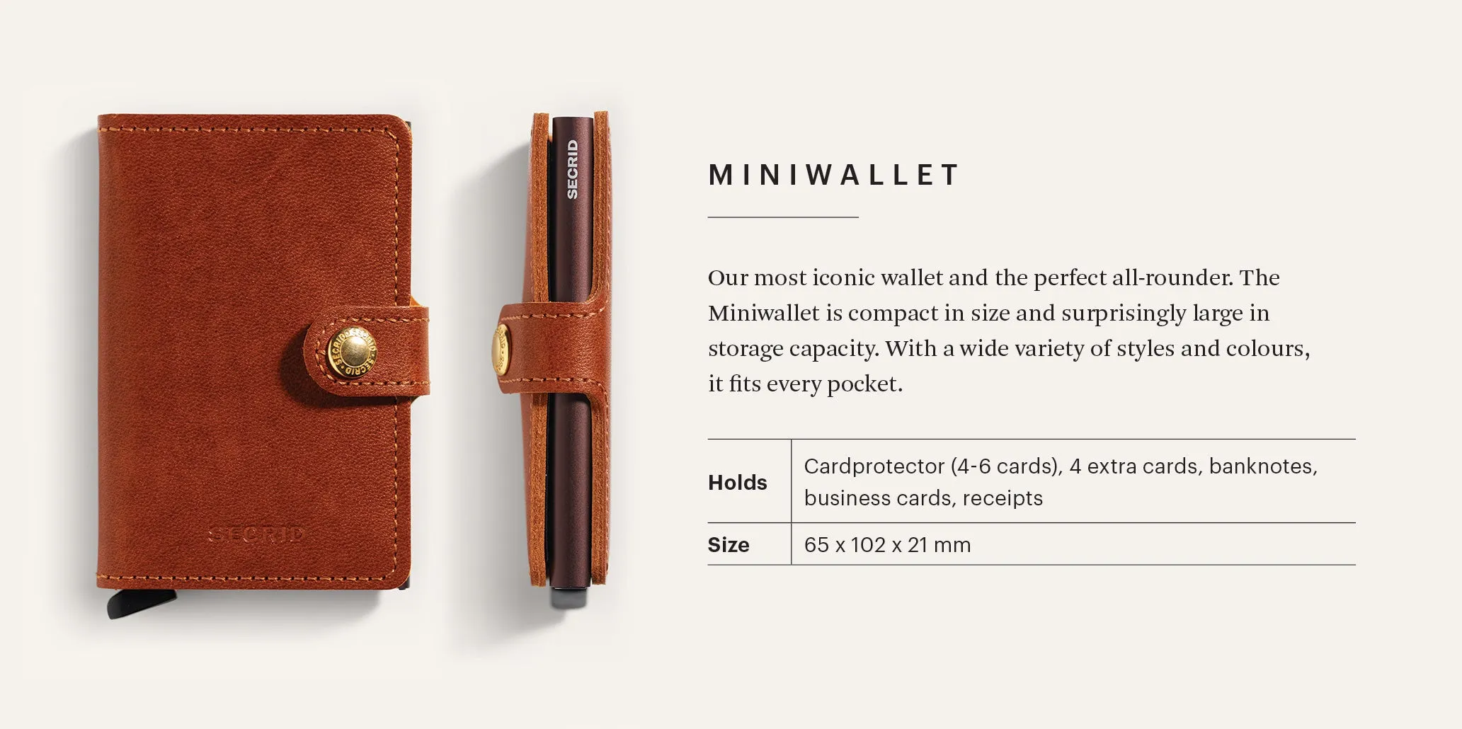 Secrid Miniwallet RFID Card Protector Wallet