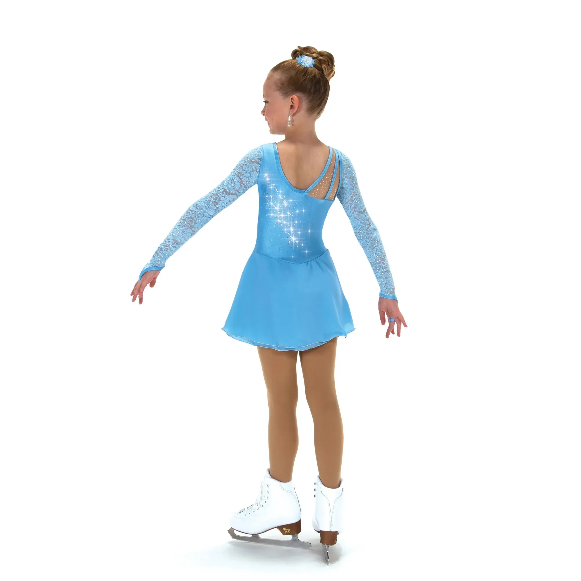 Side Glide Dress – Crystal Blue