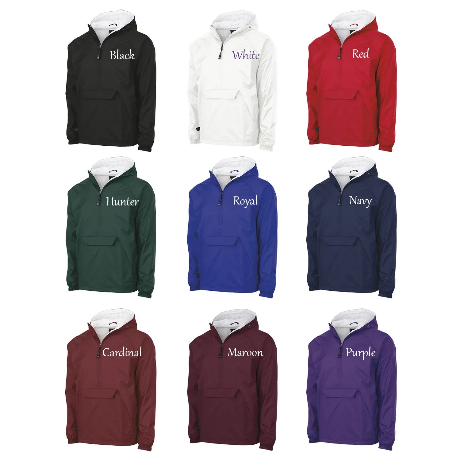 Sigma Alpha Epsilon Flannel Lined Windbreaker - Letters