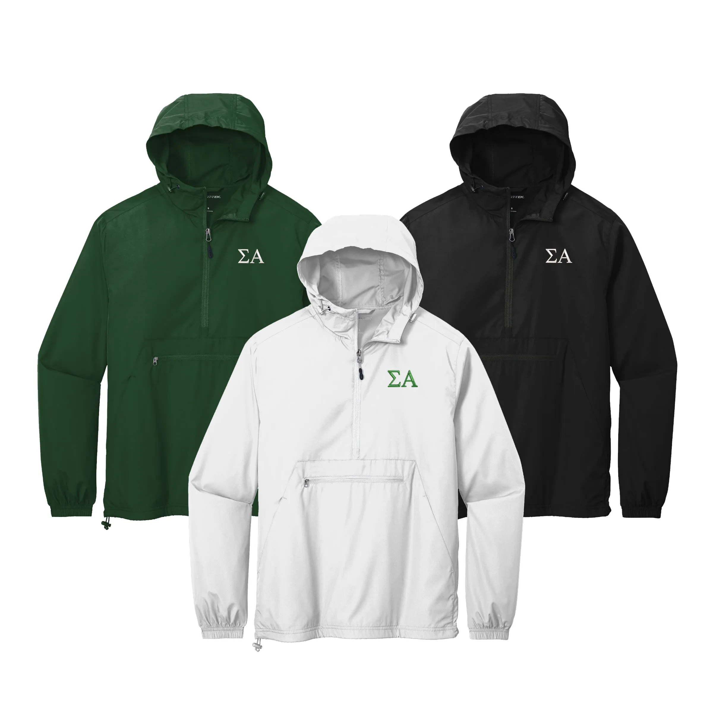 Sigma Alpha Windbreaker - Letters