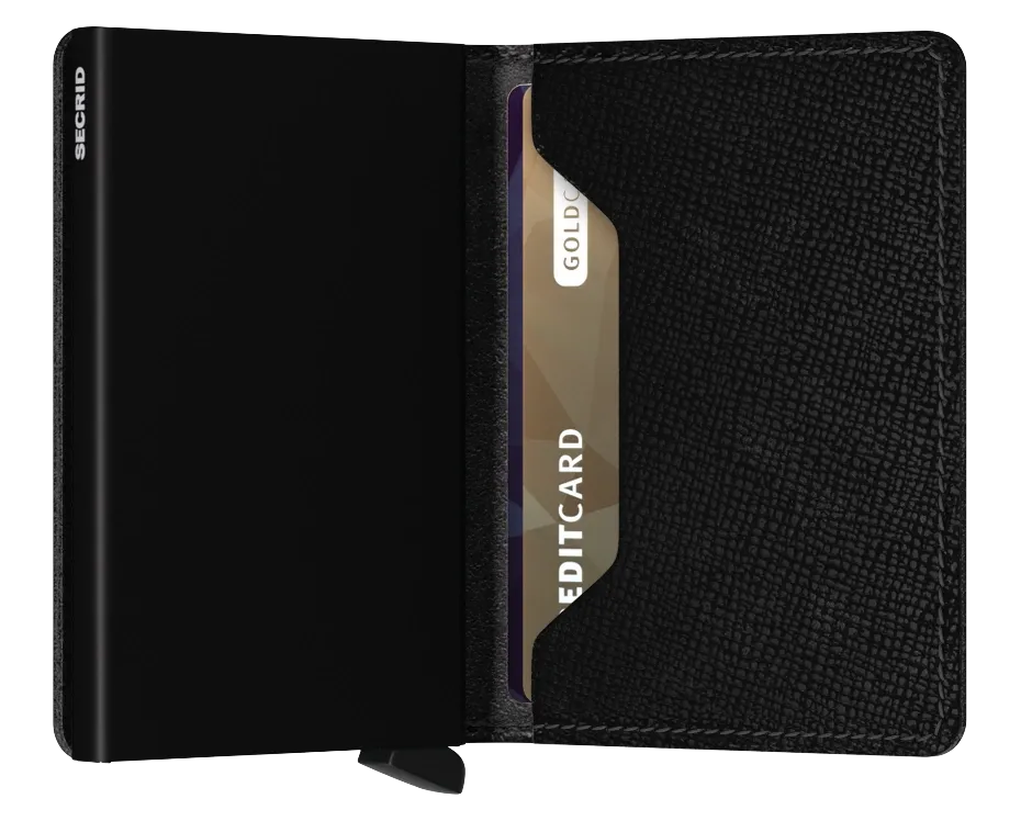 Slimwallet Crisple Black