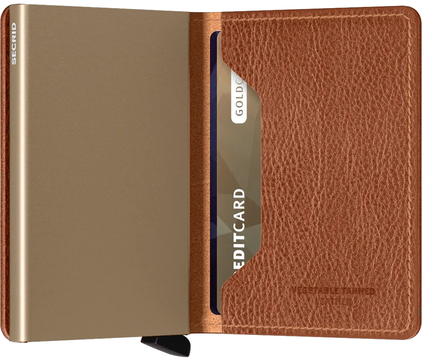 Slimwallet Veg Caramello Sand