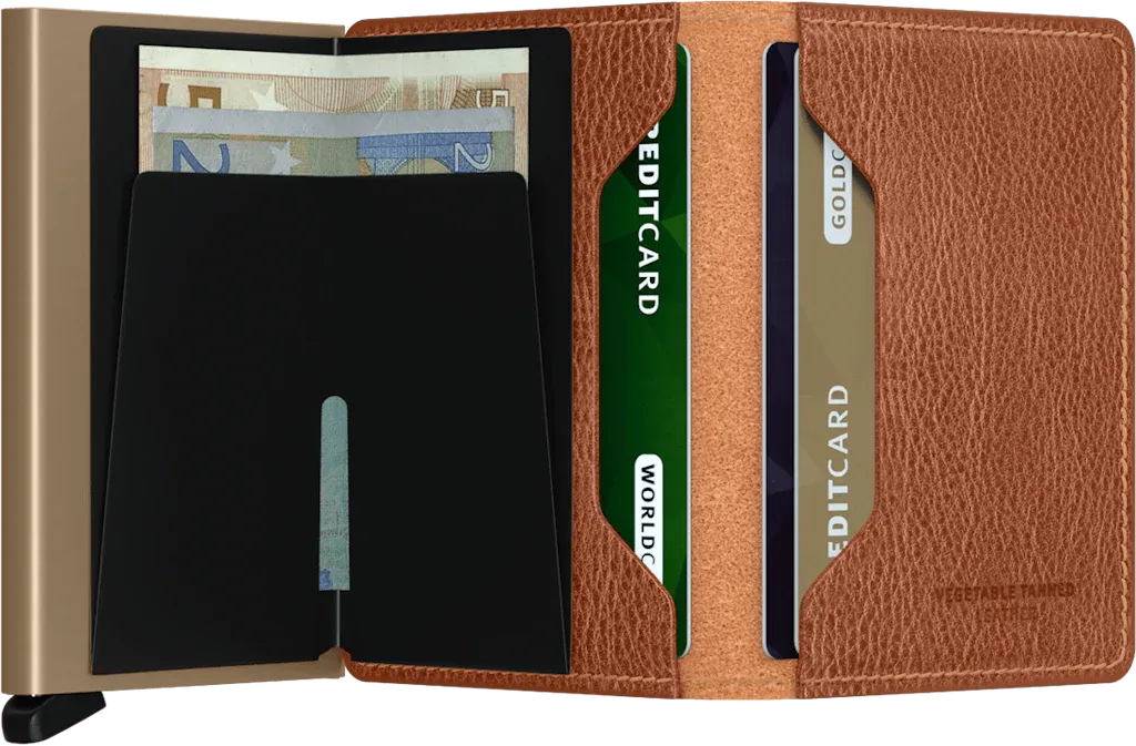 Slimwallet Veg Caramello Sand