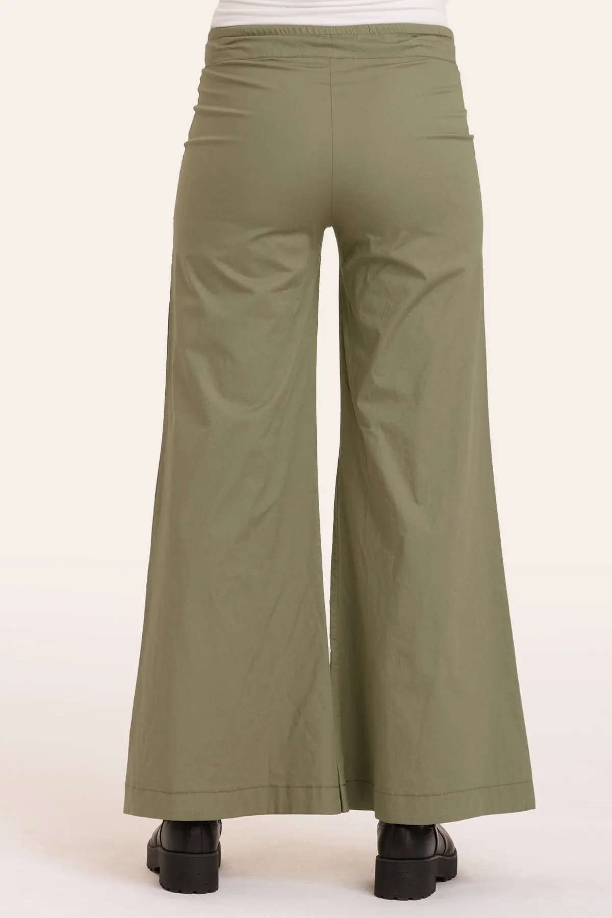 Terraced Wide Leg Pant