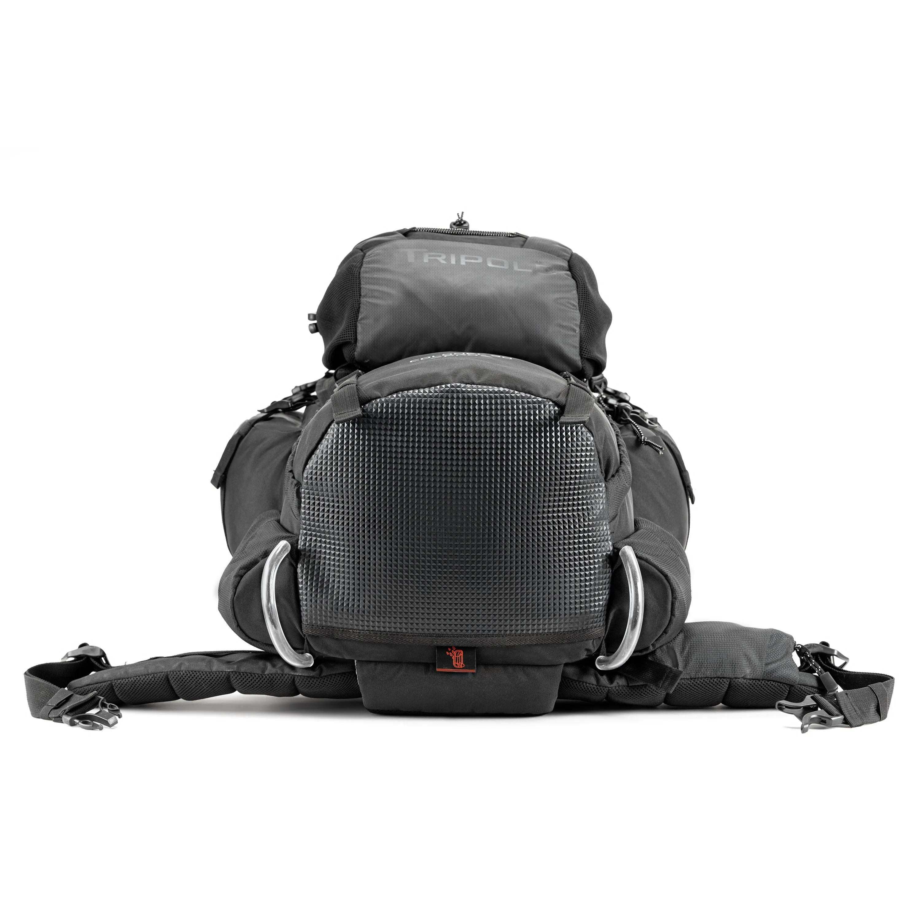 Tripole Colonel Pro Metal Frame Rucksack with Detachable Day Pack and Rain Cover for Trekking and Travelling | 5 Year Warranty (105 Ltr, Black)