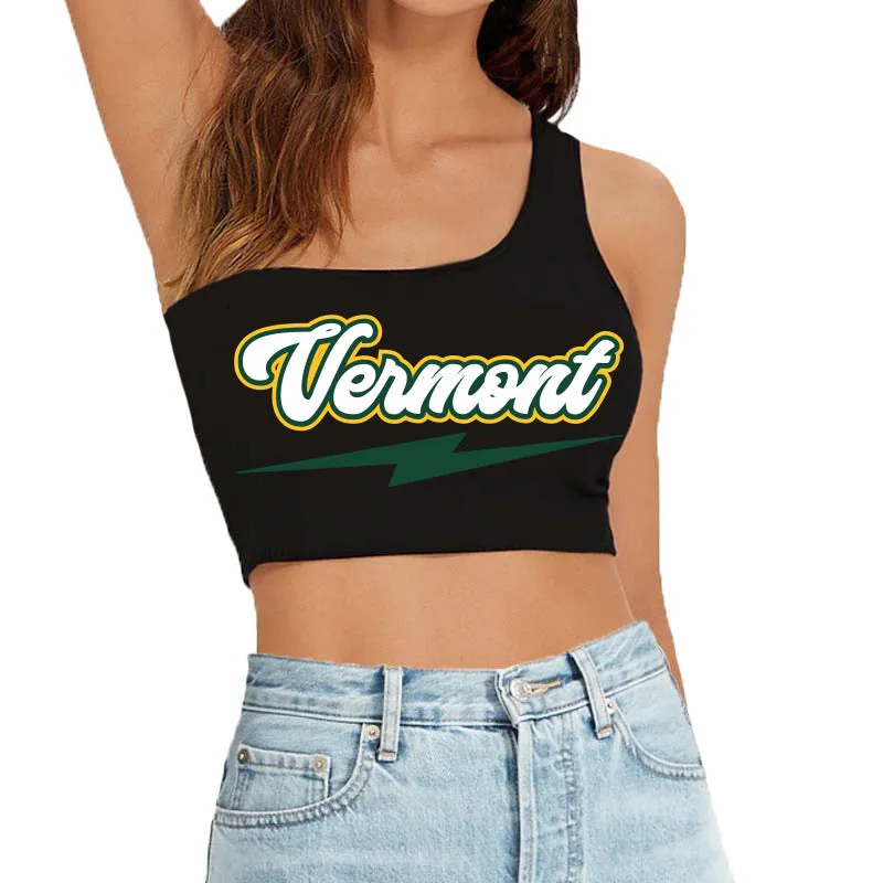 Vermont Lightning One Shoulder Top