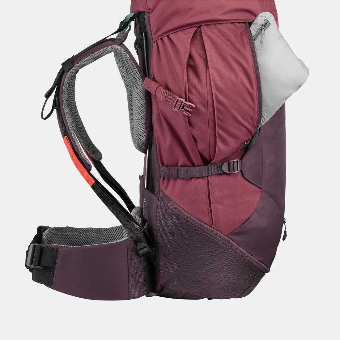 Women's 50L Trekking Backpack MT100 EASYFIT