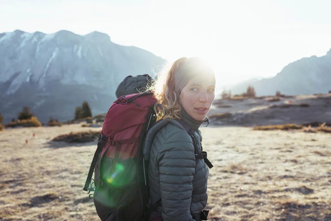 Women's 50L Trekking Backpack MT100 EASYFIT