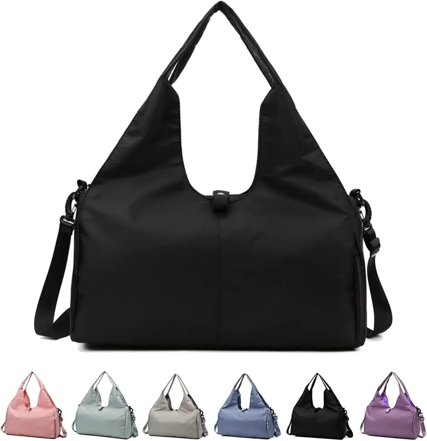 Yoga Gym Tote Bag (Black, Blue, Purple, Grey)