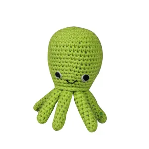Zubels Octopus Hand Crochet Rattle